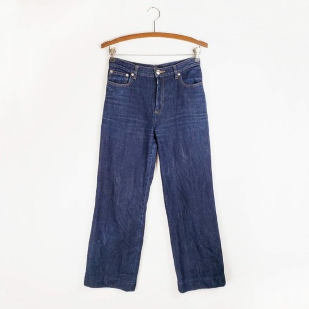 APC Jean Sailor womens 27 ankle fit wide leg